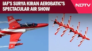 IAF Air Show | IAF's Surya Kiran Aerobatic Holds Spectacular Air Show At 149th Course Convocation