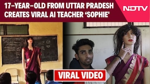 Viral Video: Student Develops Ai Robot To Aid Classroom Learning In Uttar Pradesh