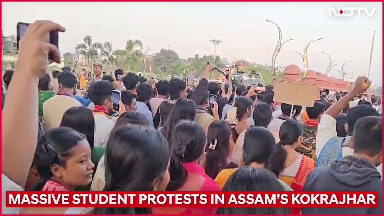 Assam News | Massive Unrest In Kokrajhar As Tribal Students Break Into BTC Secretariat