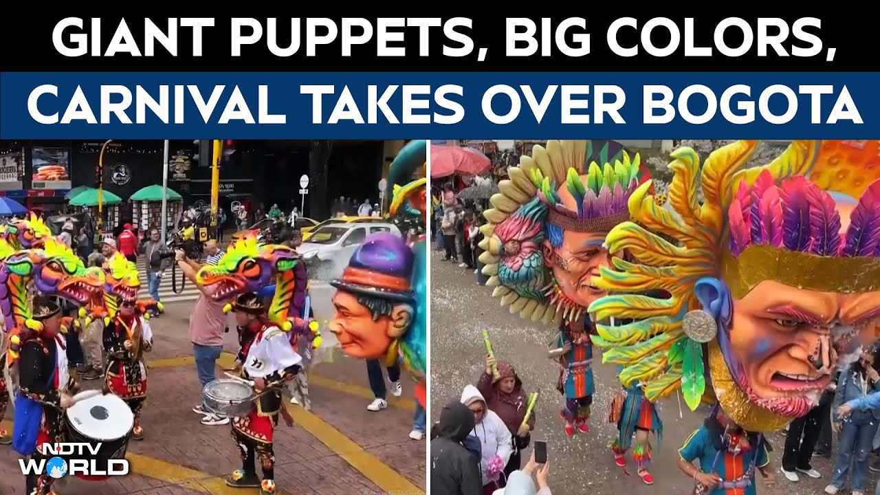 Bogota Carnival | Bogota Hosts Colombia’s UNESCO-Recognised Blacks & Whites Carnival Showcase