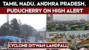 Cyclone Ditwah To Make Landfall, TN, Andhra, Puducherry On High Alert