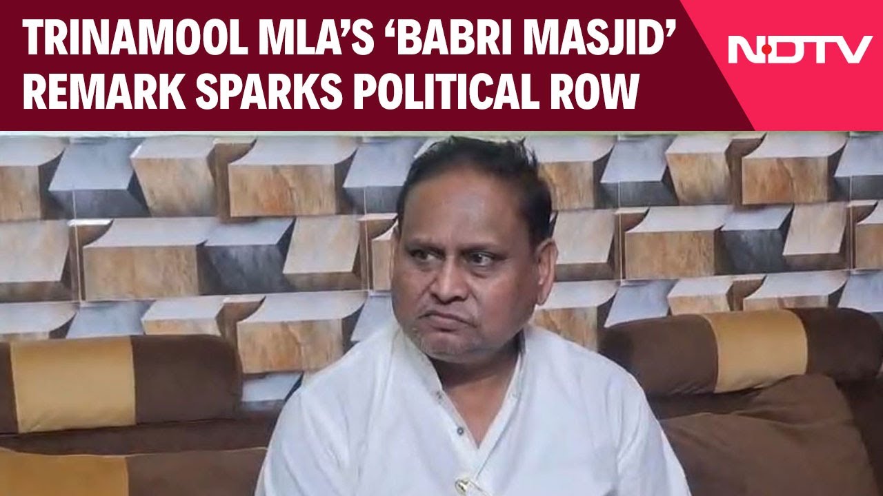Babri Masjid Row | TMC MLA Humayun Kabir's Remark Sparks Controversy
