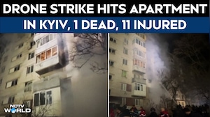 Drone Attack Russia | Russian Drone Strike Sparks Deadly Fire in Kyiv Region; 1 Killed, 11 Injured