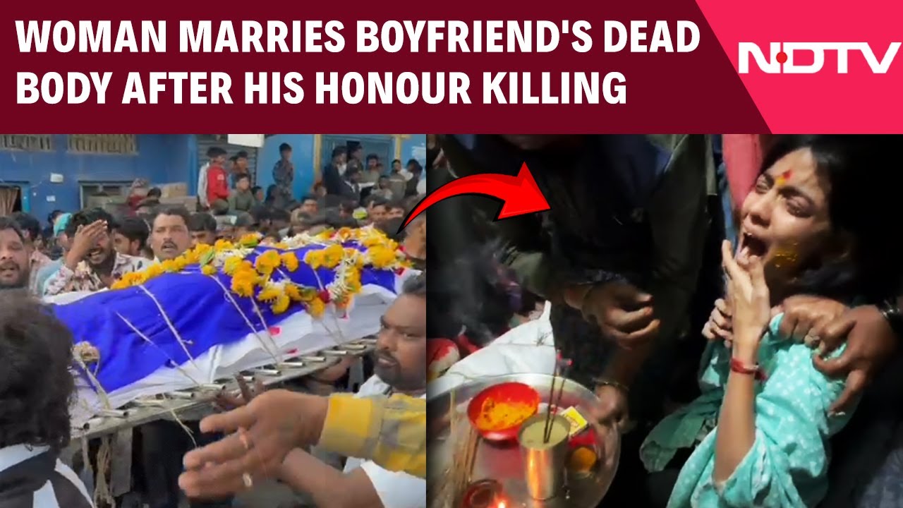 Woman 'Marries' Lover's Body After Family Kills Him Over Caste