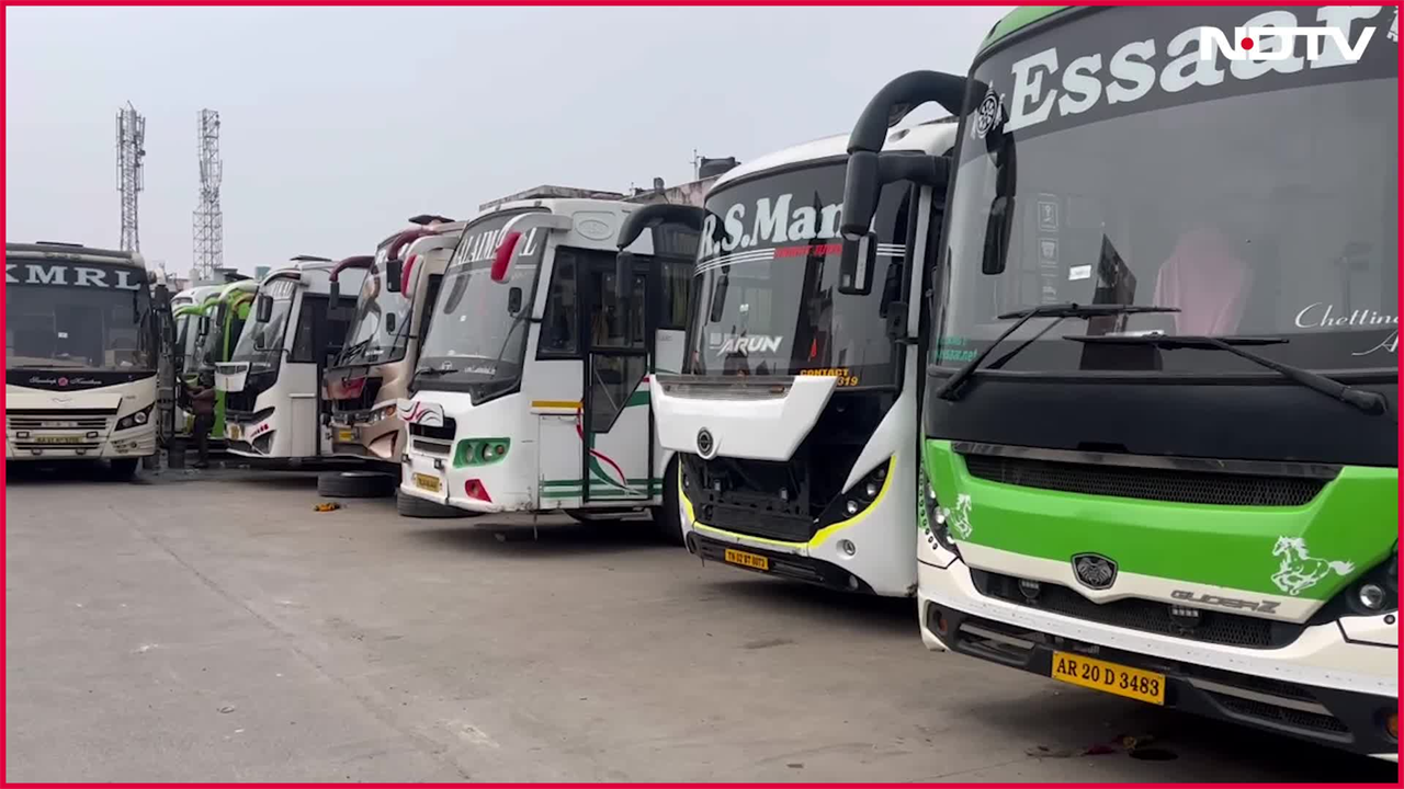 South India Bus Strike: 1,500 Omni Buses Off Roads Over Double Tax Protest