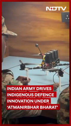 Indian Army Tests Combat-Ready Drones Under ‘Eagle On Every Arm’ Mantra