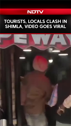 Tourists, Locals Clash Near Shimla Ridge; Video Goes Viral