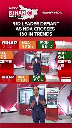 Bihar Elections 2025 | ‘These Trends Will Change’, RJD Leader Stays Defiant Even as NDA Crosses 160