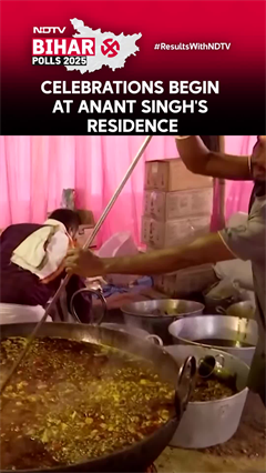 Bihar Election Results: Celebration Begins At Anant Singh’s House As Trends Predict NDA’s Win