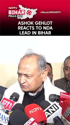 Bihar Poll Results | Ashok Gehlot Blames EC, Jeevika Didi Scheme As NDA Heads To Massive Win