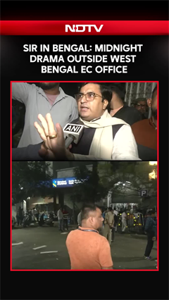 SIR In Bengal: Midnight Drama At West Bengal Election Commission Office Over SIR