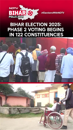 Bihar Election 2025: Phase 2 Voting Begins In 122 Constituencies