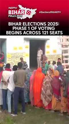 Bihar Elections 2025: Phase 1 Of Voting Begins Across 121 Seats