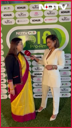 NDTV Golf Pro-Am | Meenakshi Lekhi Shares Special Message for Golf Lovers at NDTV Golf Pro-Am