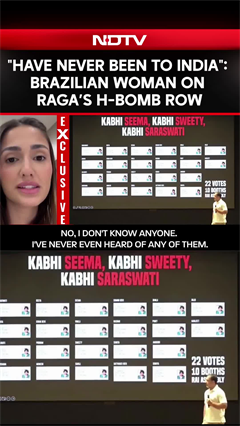 "Have Never Been To India": Brazilian Woman On RaGa’s H-Bomb Row