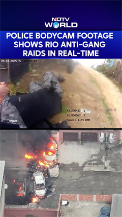 Police Bodycam Footage Shows Rio Anti-Gang Raids In Real-Time