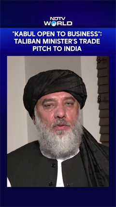 "Kabul Open To Business": Taliban Minister's Trade Pitch To India Amid Pakistan Border Crisis