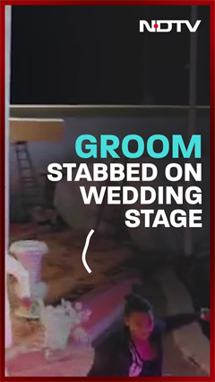 Groom Stabbed On Wedding Stage, Drone Camera Chases Attacker For 2 Km