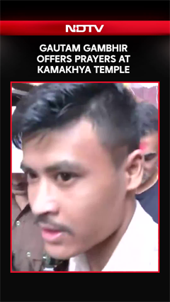 Gautam Gambhir Offers Prayers At Kamakhya Temple Ahead of Guwahati Test Match