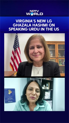 Virginia’s New LG & Hyderabad Born Ghazala Hashmi On Speaking Urdu In The US