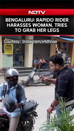 "Bhaiya Mat Karo": Woman In Bengaluru Says Rapido Rider Tried To Grab Her Legs