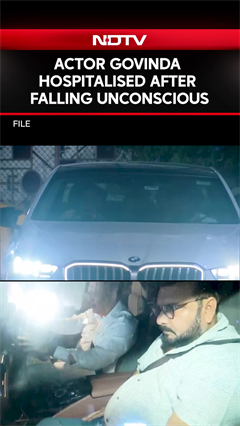 Actor Govinda Hospitalised After Falling Unconscious At Home