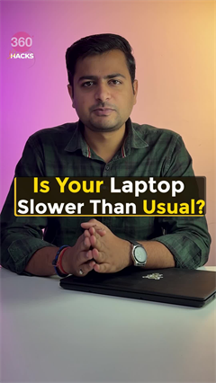 Is your laptop slower than usual?