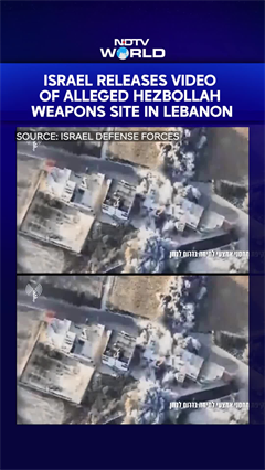 Israeli Military Releases Video Allegedly Showing Hezbollah Weapons Storage Sites In Lebanon