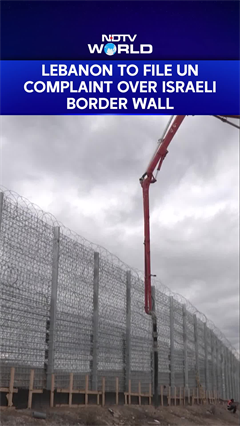 Israel Advances Border Wall Construction As Lebanon Pursues Un Complaint Over Disputed Frontier