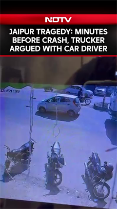 Jaipur Tragedy: Minutes Before Crash, Trucker Argued With Car Driver