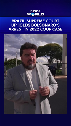 Brazil's Supreme Court Upholds Arrest Of Former President Bolsonaro