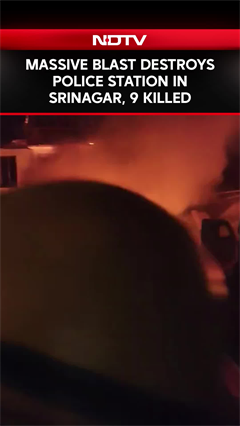 9 Killed As Explosives Seized In Faridabad Go Off At Jammu & Kashmir Police Station