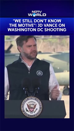 JD Vance On Washington Shooting: "We Still Don't Know The Motive"