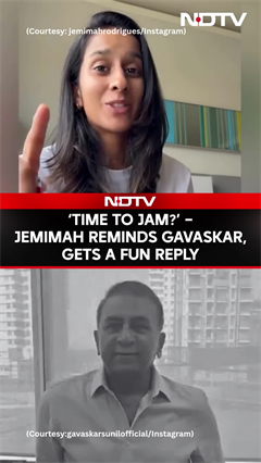 Sunil Gavaskar Responds After Jemimah Rodrigues Reminds Him Of 'Jamming Session' Promise