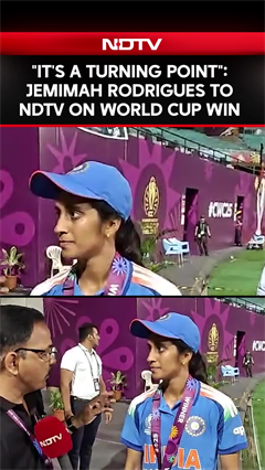 "Team Always Bounced Back': Jemimah Rodrigues Speaks To NDTV On India's World Cup Journey