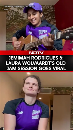 When Jemimah Rodrigues & Laura Wolvaardt Teamed Up For A Jam Session | Throwback