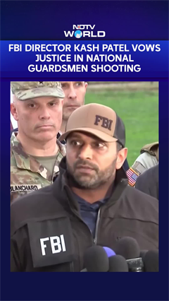 US Guard Shooting | FBI Director Kash Patel Vows Justice In US National Guardsmen Shooting