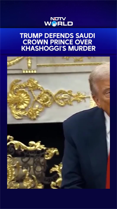 Angry Trump Snubs Reporter, Defends Saudi Prince Over Khashoggi Murder