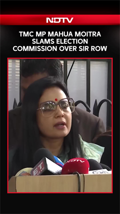 West Bengal Elections | TMC MP Mahua Moitra Slams Election Commission Over SIR Row