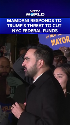 Zohran Mamdani Responds to Trump's Threat to Cut NYC Federal Funds