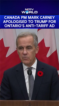 Canada US Ties | Canadian PM Mark Carney Admits Apologising To Trump Over Ontario’s Anti-Tariff Ad