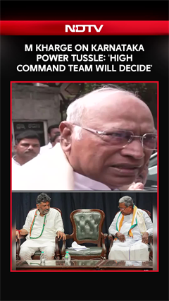M Kharge On Karnataka Power Tussle: 'High command team will decide'