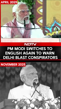 After OP Sindoor, PM Modi Once Again Switches To English To Warn Delhi Blast Conspirators