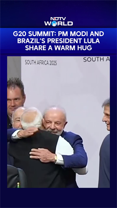 G20 Summit: PM Modi, Brazil President Lula Da Silva Share Warm Hug