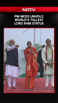 Pm Modi Unveils World’s Tallest Lord Ram Statue In Goa