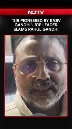 "SIR Pioneered By Rajiv Gandhi", Nishikant Dubey Slams Rahul Gandhi For Opposing His Father's Dream