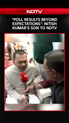 Nitish Kumar's Son Nishant Kumar Tells NDTV: "Thank The People Of Bihar For This Mandate"