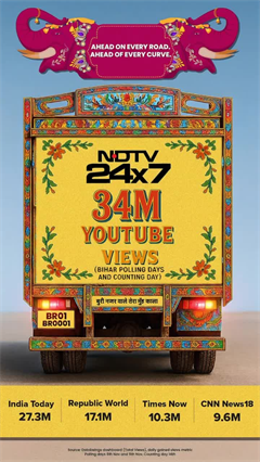 NDTV, India's Most Preferred Network, Emerges Number 1 In Bihar Election Coverage