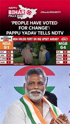 Bihar Poll Results 2025 | ‘Bihar Has Voted for Change’, Pappu Yadav Congratulates Biharis