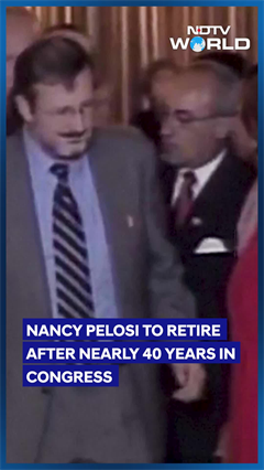 First Woman Speaker Of US House, Nancy Pelosi Announces Retirement At 85